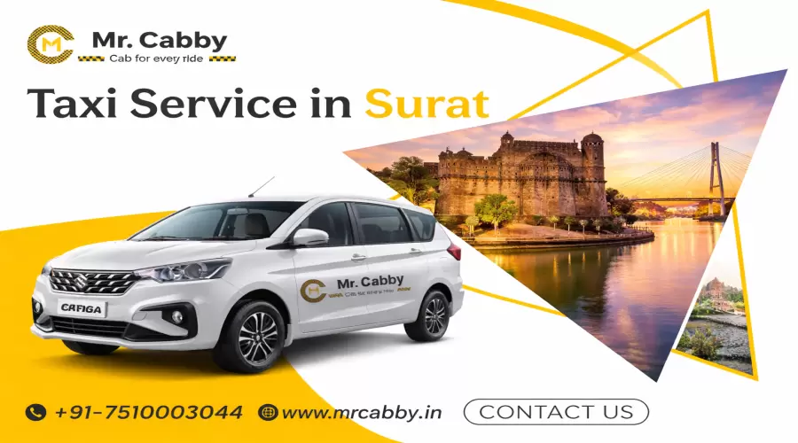 Doorstep Pickup with Budget Taxi Service in Surat - Mr.cabby
